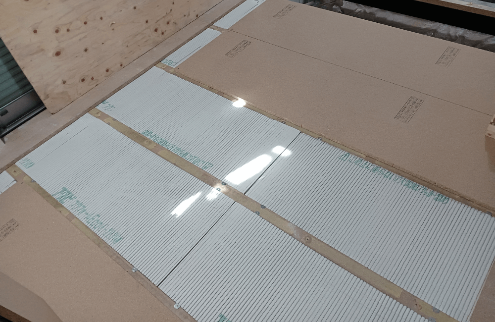 SOWAKAの断熱工事の様子